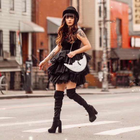 asos petite thigh high boots